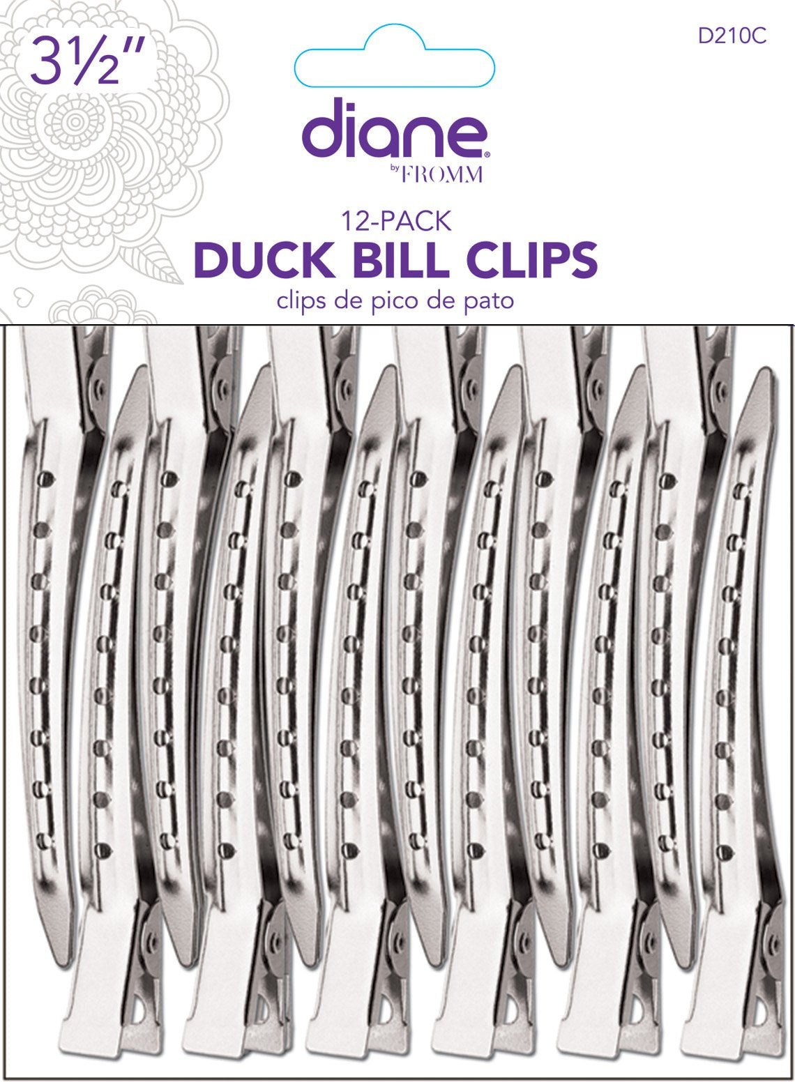 Diane Duck Bill Clip, 12-Pack